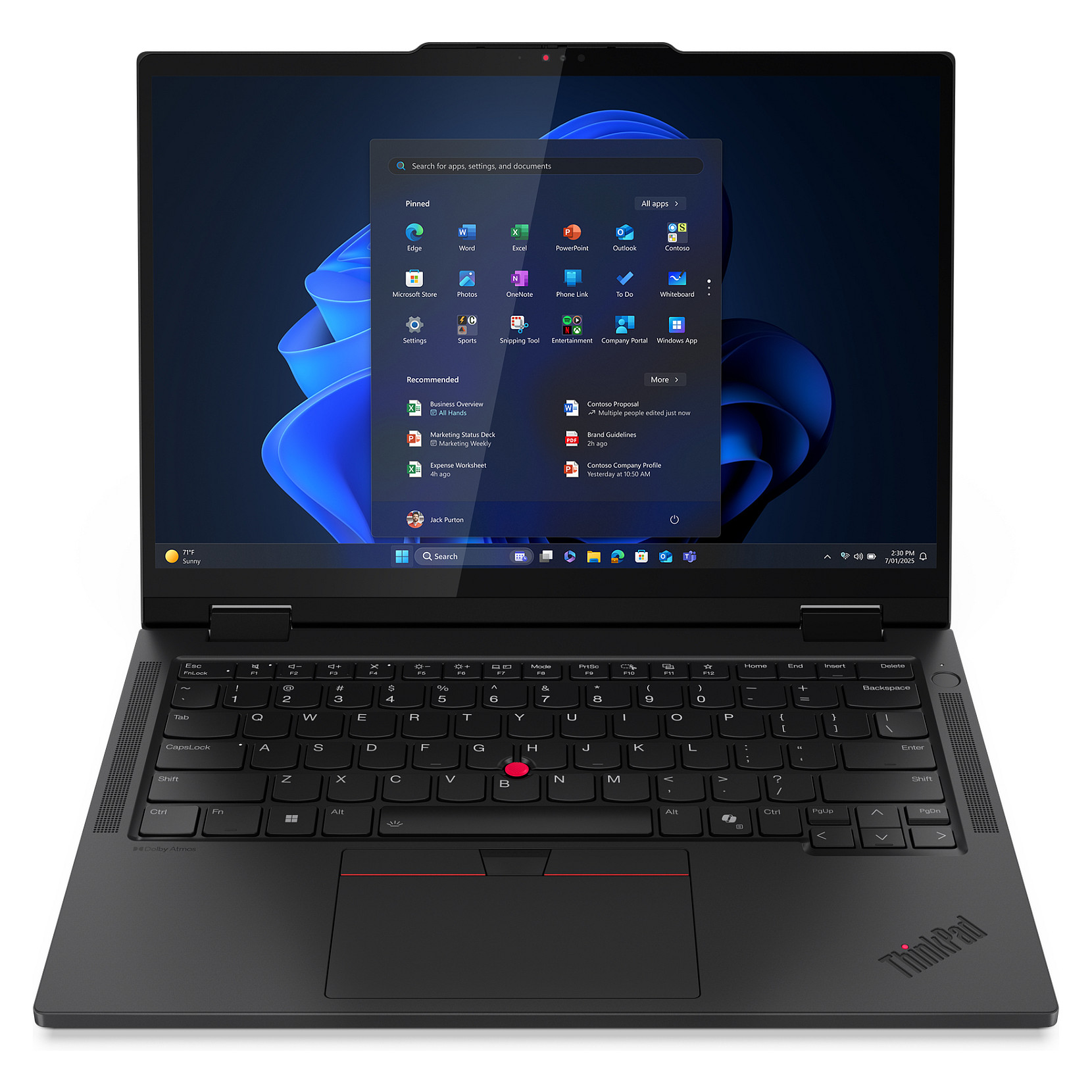 Laptop Lenovo ThinkPad T14s 2-in-1 G1 / Ultra 7 255U / 32GB LPDDR5x / 1TB / 14" WUXGA IPS Touch / Intel Graphics – Zezë