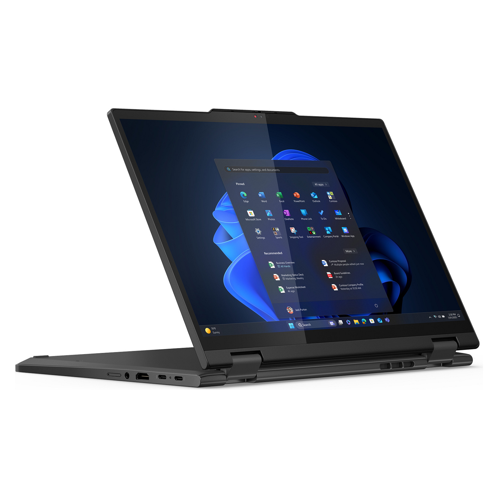 Laptop Lenovo ThinkPad T14s 2-in-1 G1 / Ultra 7 255U / 32GB LPDDR5x / 1TB / 14" WUXGA IPS Touch / Intel Graphics – Zezë - Figura 2