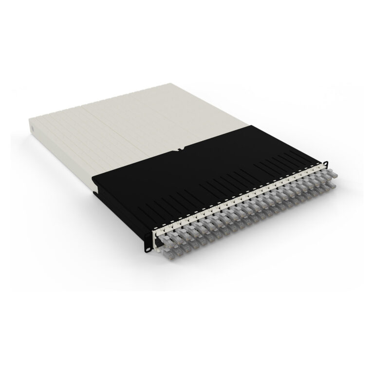 Aksesorë për rrjet Patchbox / Cable Management System / 30RU / UTP / 1.8m / 24 Cassettes / Patch Cable Cat.6a U/UTP / PoE++ / Gri