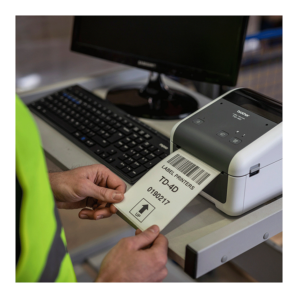 Printer Label Brother TD-4520DN / LAN / USB / 300 DPI / 152 mm/s - Figura 2