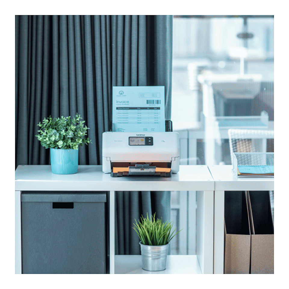 Skaner Dokumentesh Brother ADS-4550W – Bardhë 4