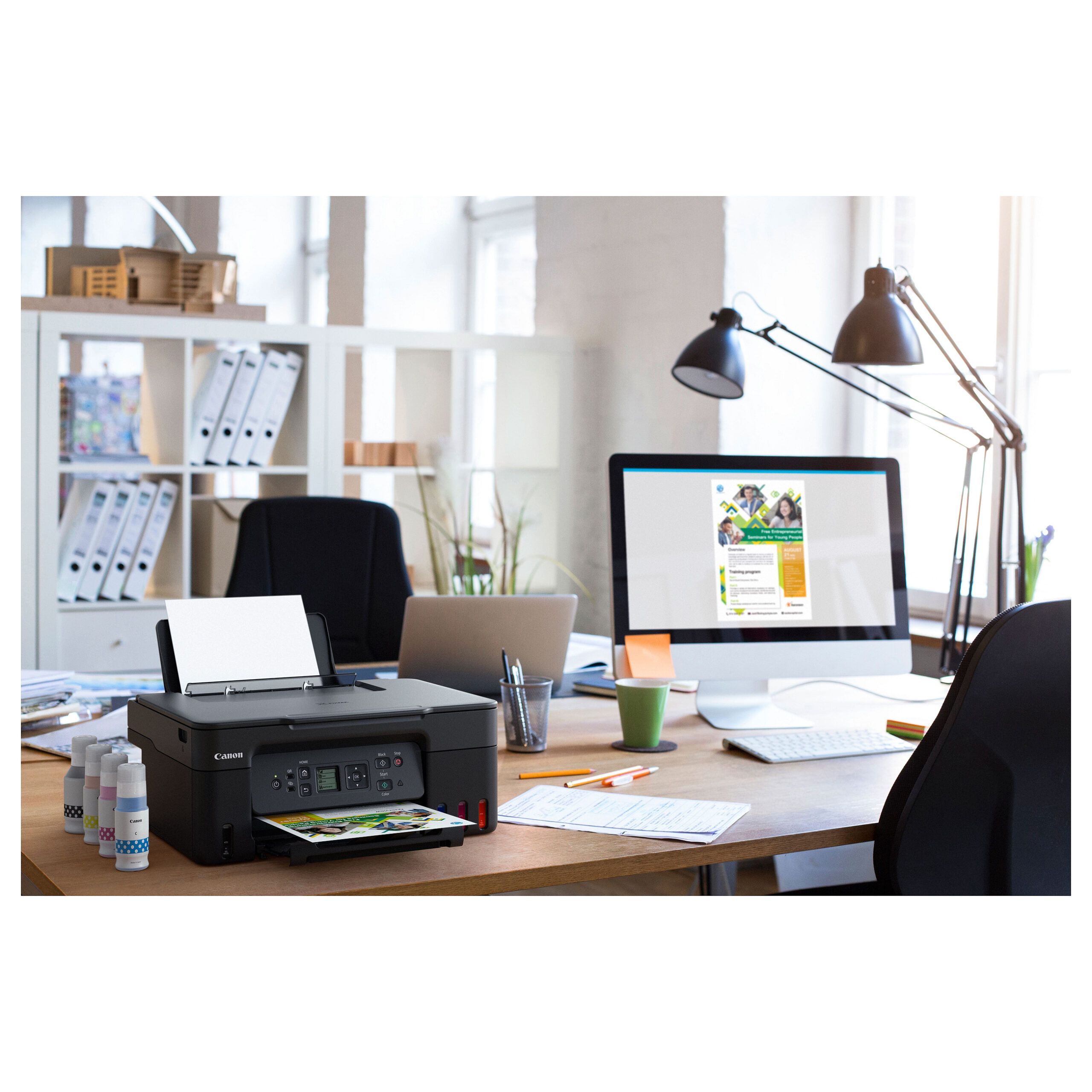 Printer Multifunksional Canon PIXMA G3570 / 3‑in‑1 / 11ppm / Wi-Fi – Zezë - Figura 5