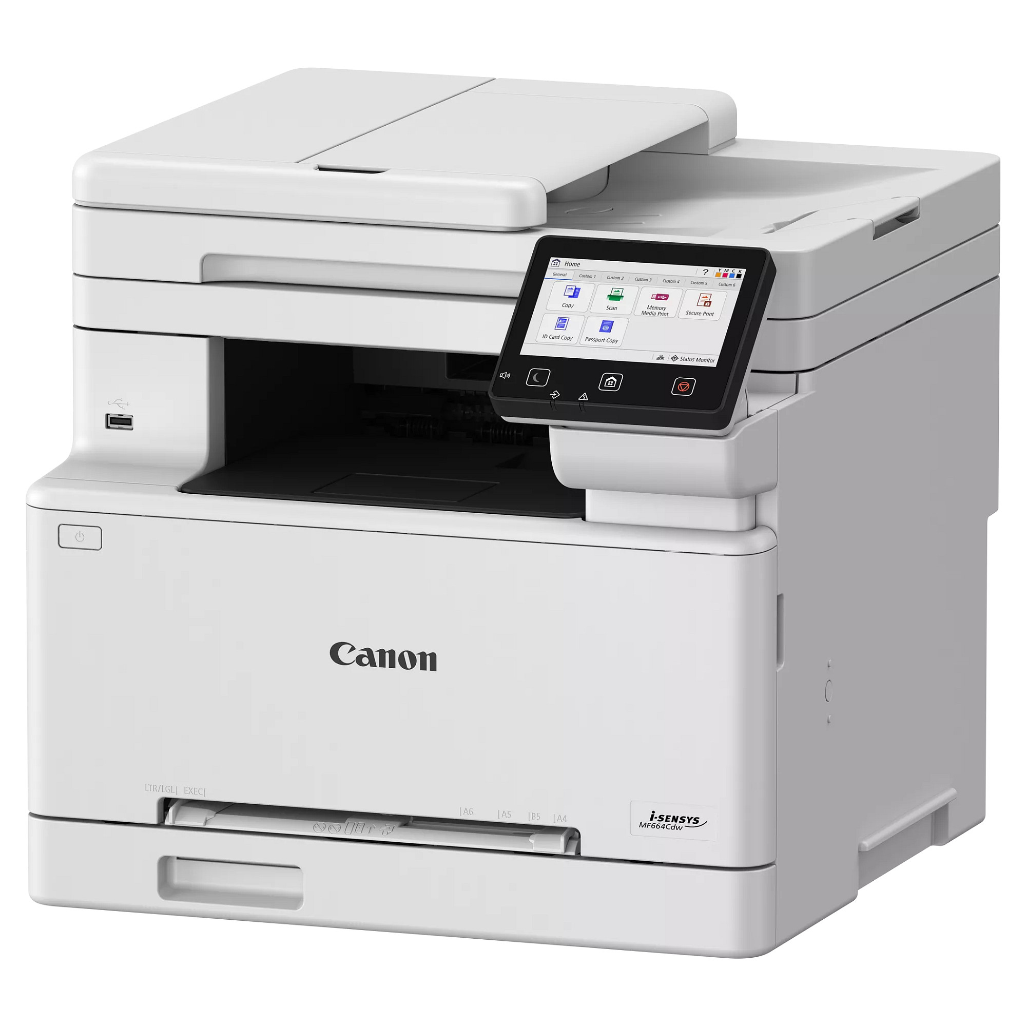 Printer Multifunksional Canon i‑SENSYS MF664Cdw / 4‑in‑1 / 25ppm / Wi-Fi – Bardhë - Figura 2