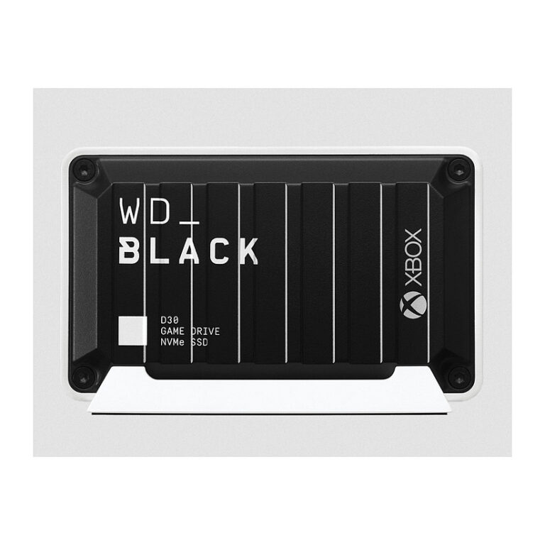 SSD të Jashtme WD_BLACK D30 Game Drive për Xbox / 1TB / Portable / USB 3.2 - Zezë
