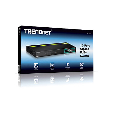 Switch TRENDnet 16 Port Gbit L2 PoE+ 246W - Figura 4