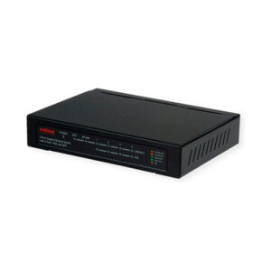 ROLINE 6-Port Gigabit PoE+ Switch  5x RJ45 + 1x SFP  4x PoE+ Ports 6