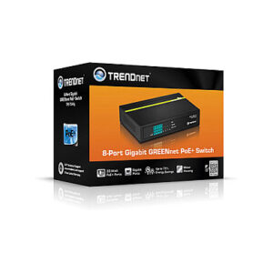 TRENDnet TPE-TG44g 8-Port Gigabit PoE+ Switch | 4x PoE+ | GREENnet Technology 8