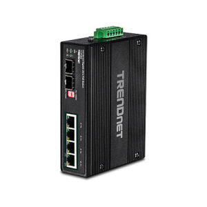 TRENDnet TI-UPG62 6-Port Gigabit Ultra PoE Industrial Switch 240W 4x Ultra PoE 2x SFP DIN-Rail Managed IP30 -40°C to 75°C 7