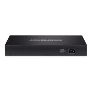 TRENDnet TPE-3012LS 12-Port Gigabit PoE+ Smart Surveillance Switch 110W 2x SFP Web Managed Rackmount 6