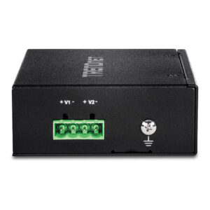 TRENDnet TI-PE70 5-Port Gigabit PoE+ Industrial Switch 120W DIN-Rail Unmanaged Industrial Ethernet Switch 8