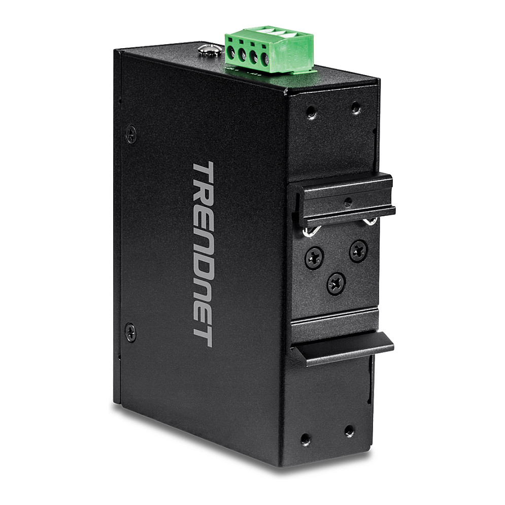 TRENDnet TI-PE70 5-Port Gigabit PoE+ Industrial Switch 120W DIN-Rail Unmanaged Industrial Ethernet Switch 4