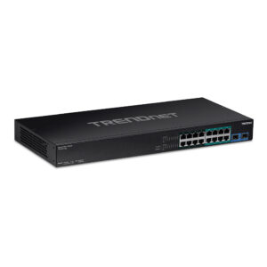 TRENDnet TPE-BG182G 18-Port Gigabit PoE++ Switch 440W 2x SFP Industrial Web Smart Managed Rackmount 4