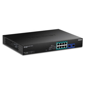 TRENDnet 8-Port Gigabit PoE++ Web Smart Switch 180W 2x SFP TPE-1020SB Managed L2+ Rackmount 4