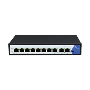 VALUE 8-Port Gigabit PoE+ Switch 8x LAN 2x Uplink 120W Managed Network Switch