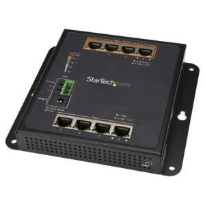 StarTech CS101-8FP 8-Port Gigabit PoE+ Switch 110W Managed Industrial Wallmount 2x SFP