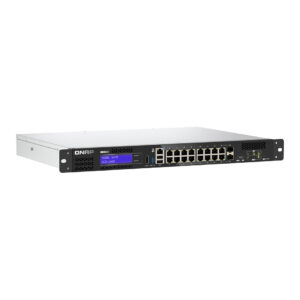 QNAP QGD-1600 Smart PoE Switch NAS Hybrid 16-Port Gigabit PoE++ 2x SFP Combo Rackmount 8