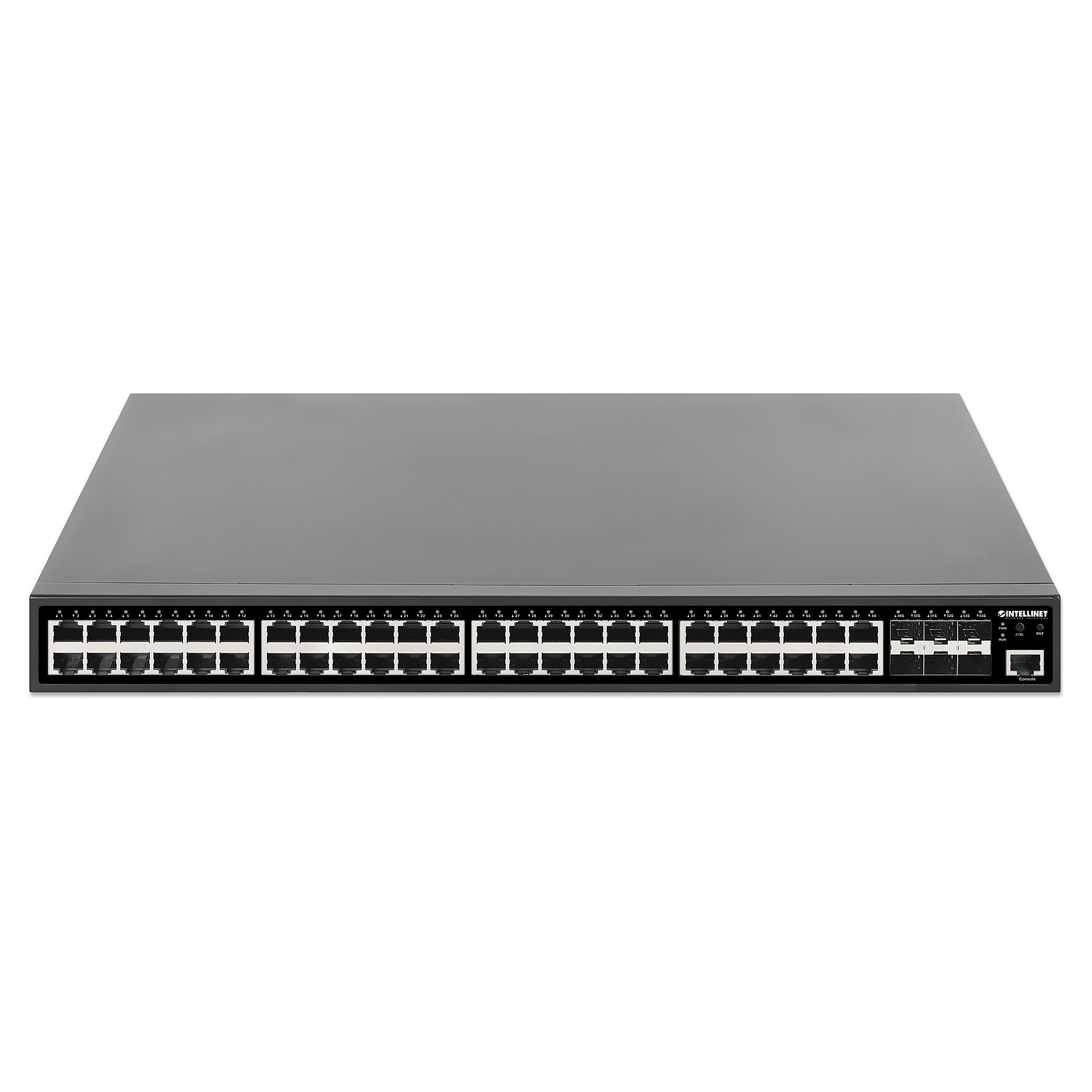 Switch INTELLINET / L2+ Fully Managed / 54‑Port PoE+ / 48x Gigabit Ethernet / 6x SFP+ Uplinks - Figura 3