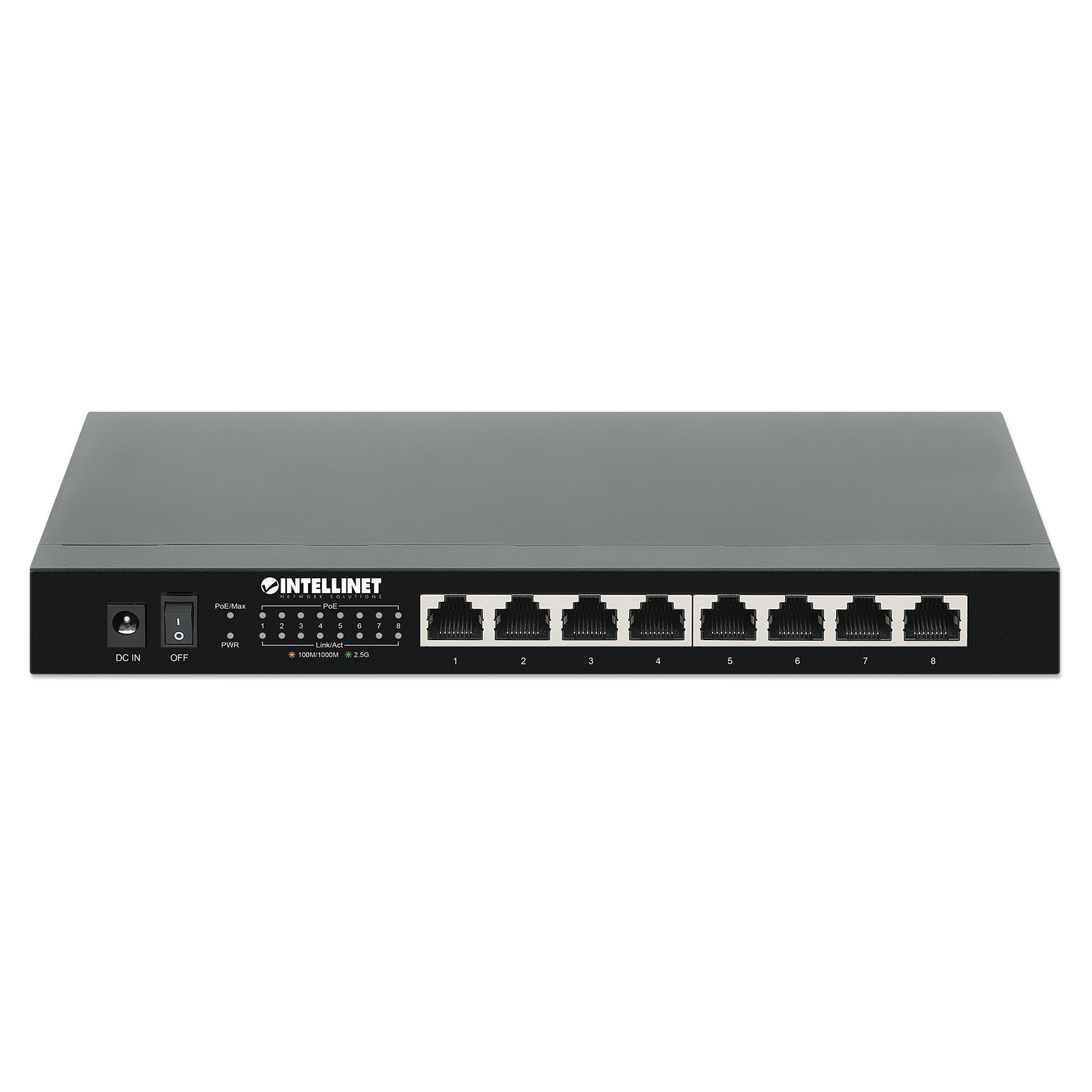 Intellinet 8-Port 2.5GbE PoE+ Switch 100W Unmanaged 802.3af/at Wall Mount - Figura 3