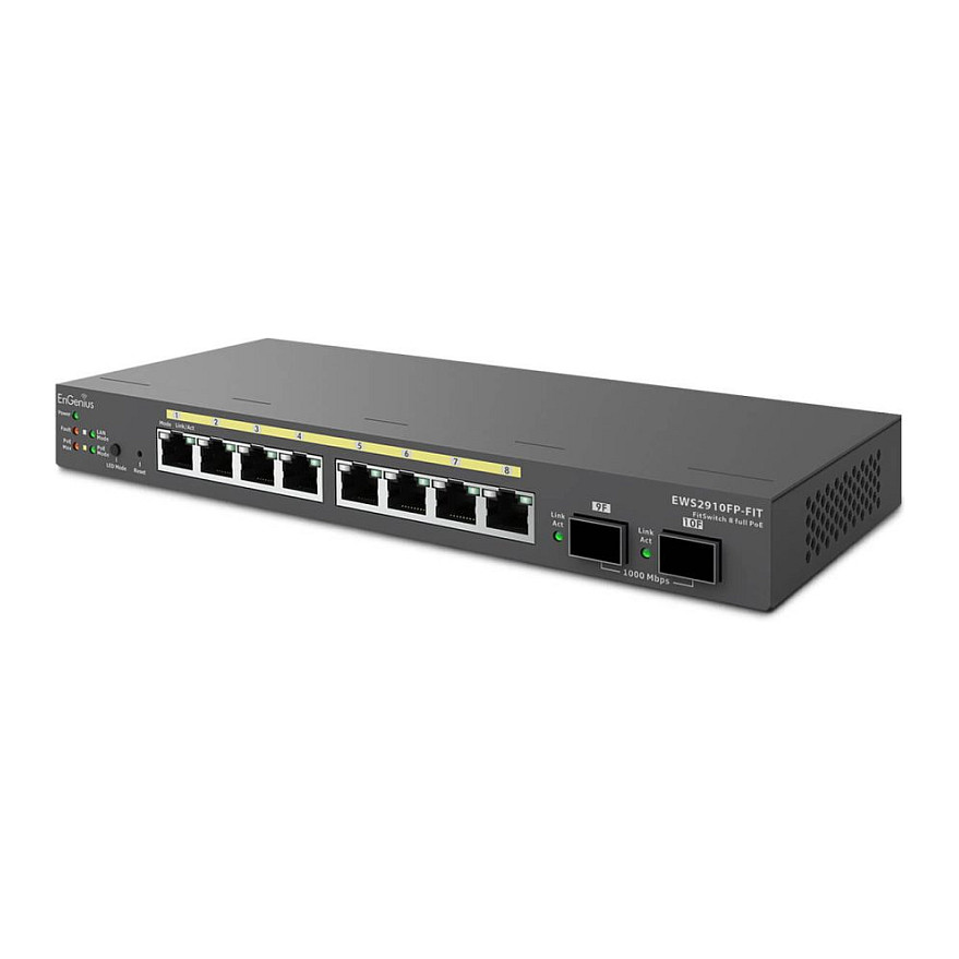 Switch Engenius / 8‑Port Gigabit PoE af/at+ 130W / 2x SFP - Figura 2