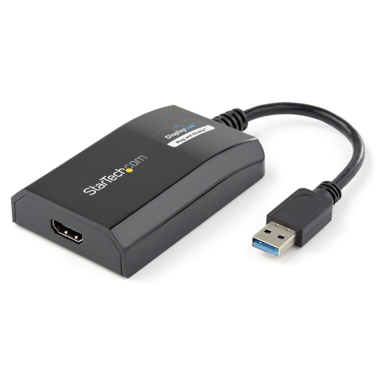 StarTech Adapter USB 3.0 to HDMI for Multi-Monitor – DisplayLink / HD 1080p (Mac & PC)