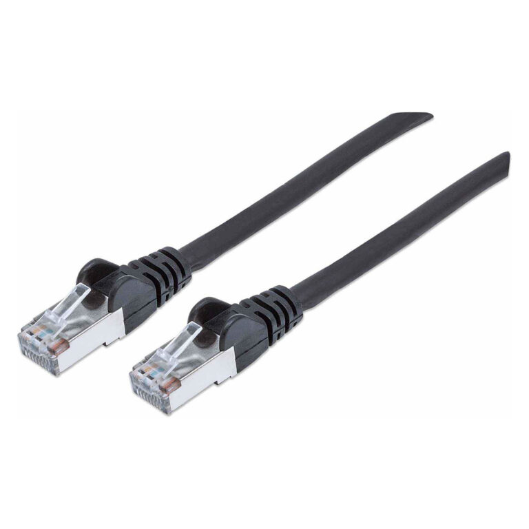 Kabllo për rrjet Patchkabel / Cat6a‑Stecker / Cat7‑Rohkabel / 10m - Zezë