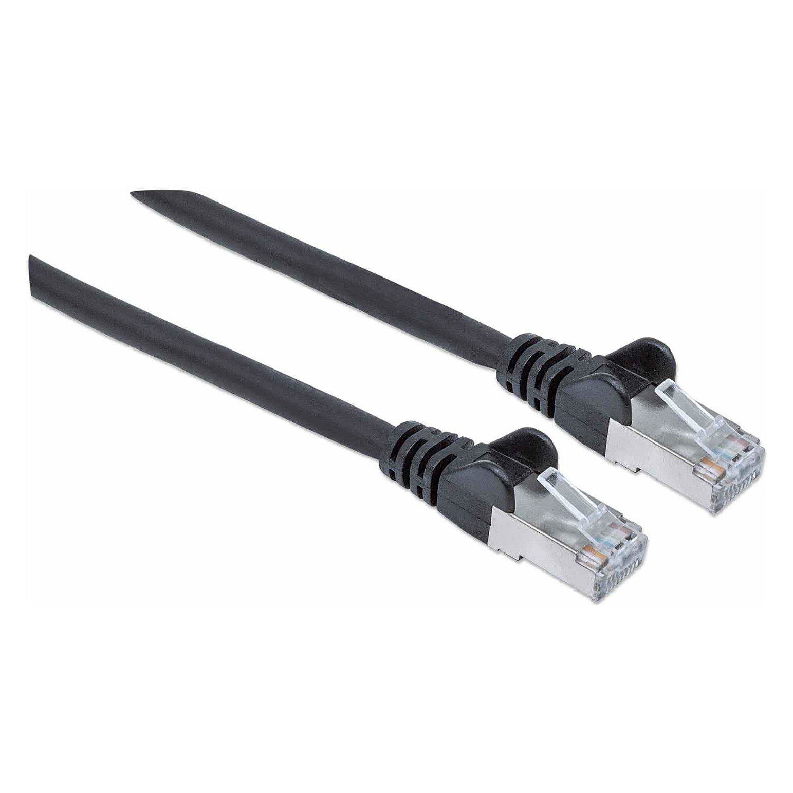 Kabllo për rrjet Patchkabel / Cat6a‑Stecker / Cat7‑Rohkabel / 10m - Zezë - Figura 2