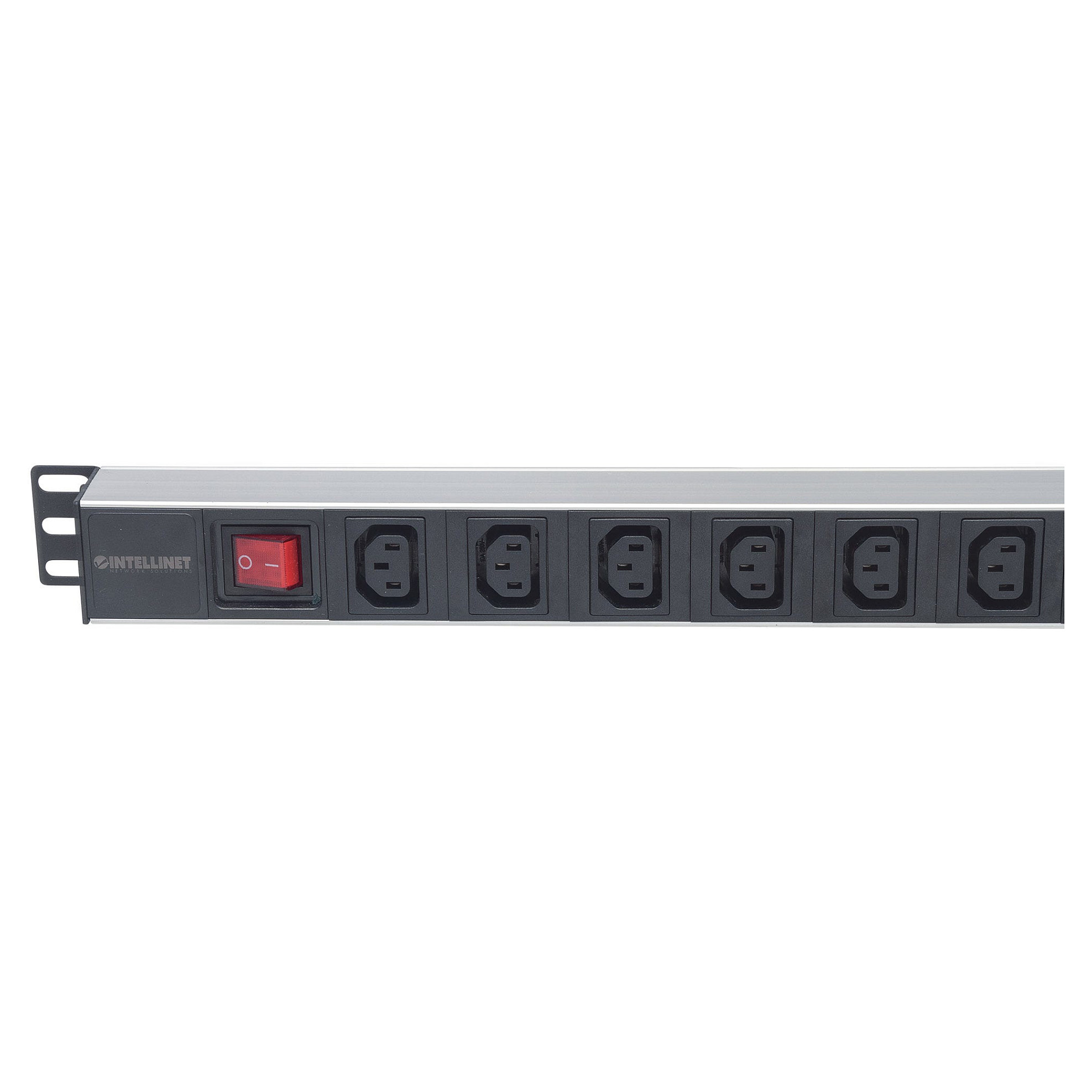 INTELLINET 19" Rack PDU 1U me 8x IEC C13, 16A, Kabllo 2m, Anti-Shedding – Power Distribution Unit - Figura 4