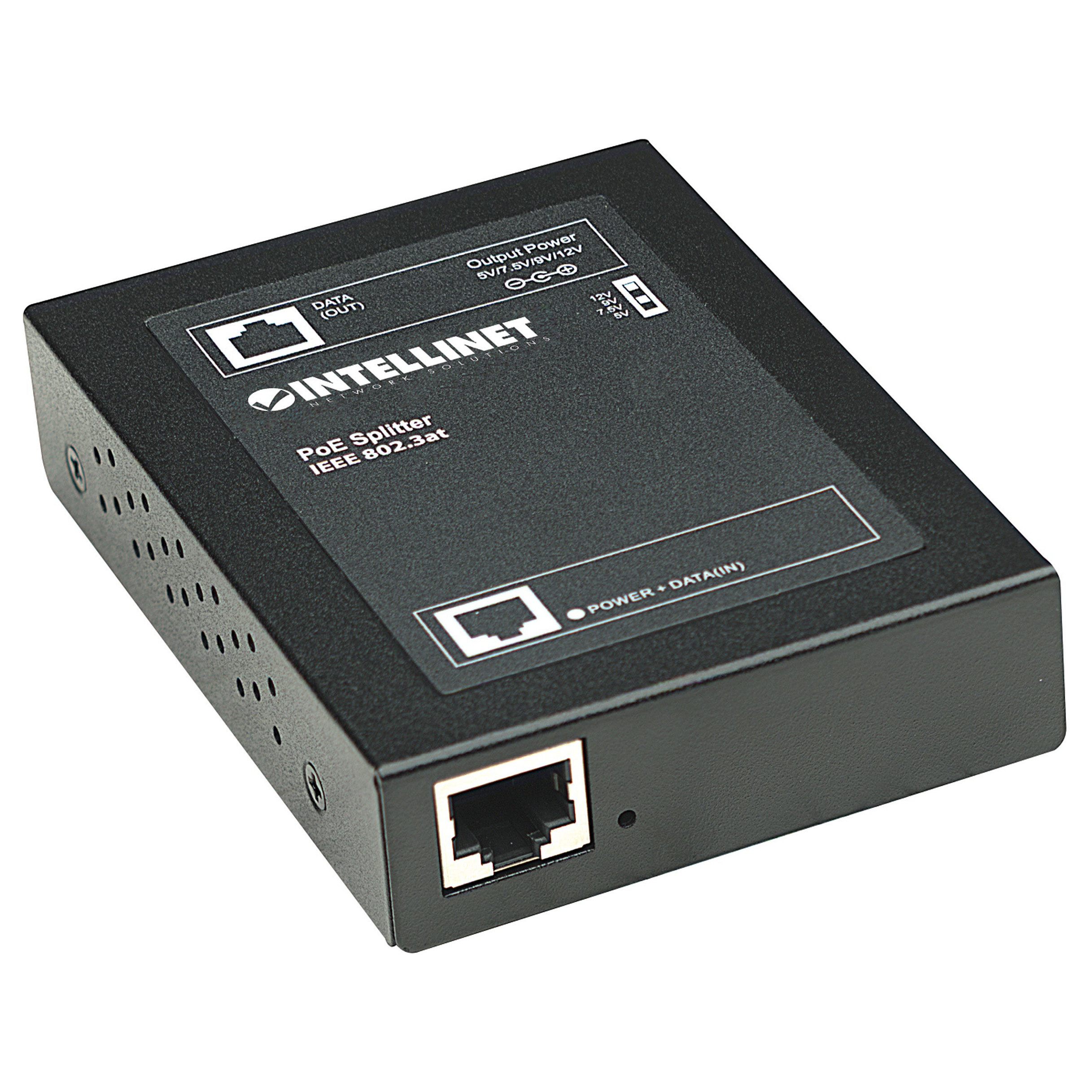 Spliter PoE+ INTELLINET / IEEE 802.3at / 1‑Port / 5‑7.5‑9‑12V DC - Figura 3