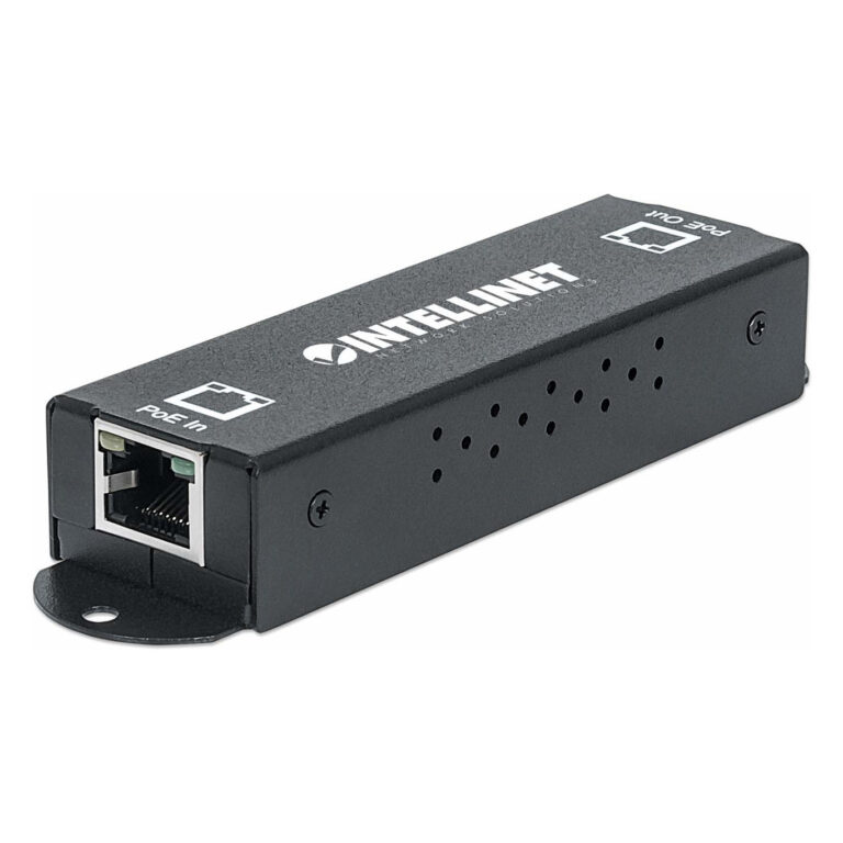 Aksesorë për rrjet INTELLINET / PoE Extender / 1‑Port Gigabit / PoE+ / Metall
