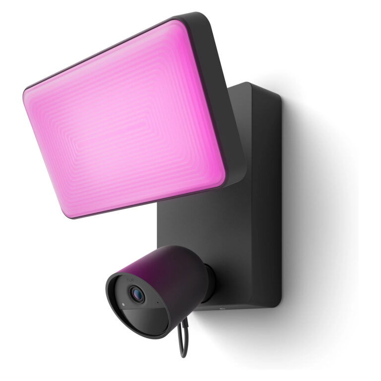 Drita të mençura + Kamera Sigurie Philips / Hue Secure / Floodlight LED + IP CCTV