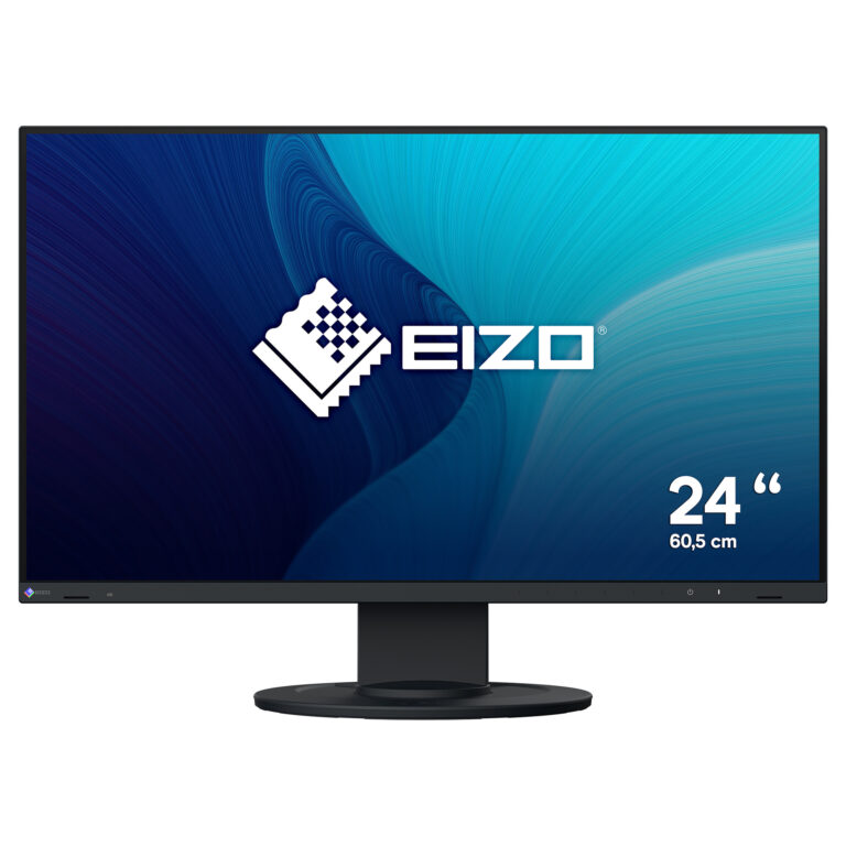 Monitor EIZO Flexscan EV2400R-BK / 23.8"/ Full HD IPS / LCD / 100Hz / 5ms / HDMI+USB+DP - Zezë
