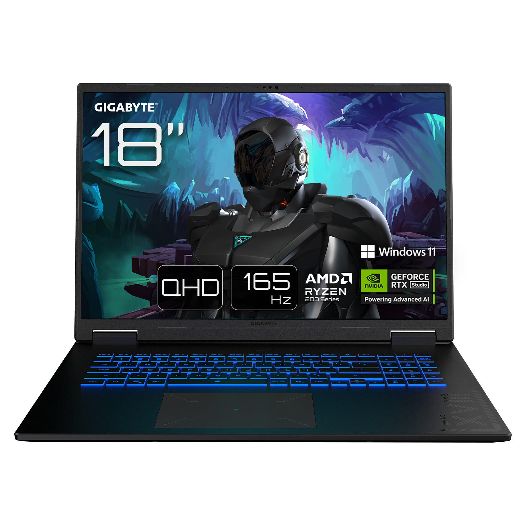 Laptop Gaming Gigabyte A18 / Ryzen 7 260 / 32GB DDR5 / 1TB / 18″ WQXGA IPS 165Hz / RTX 5070 8GB – Zezë