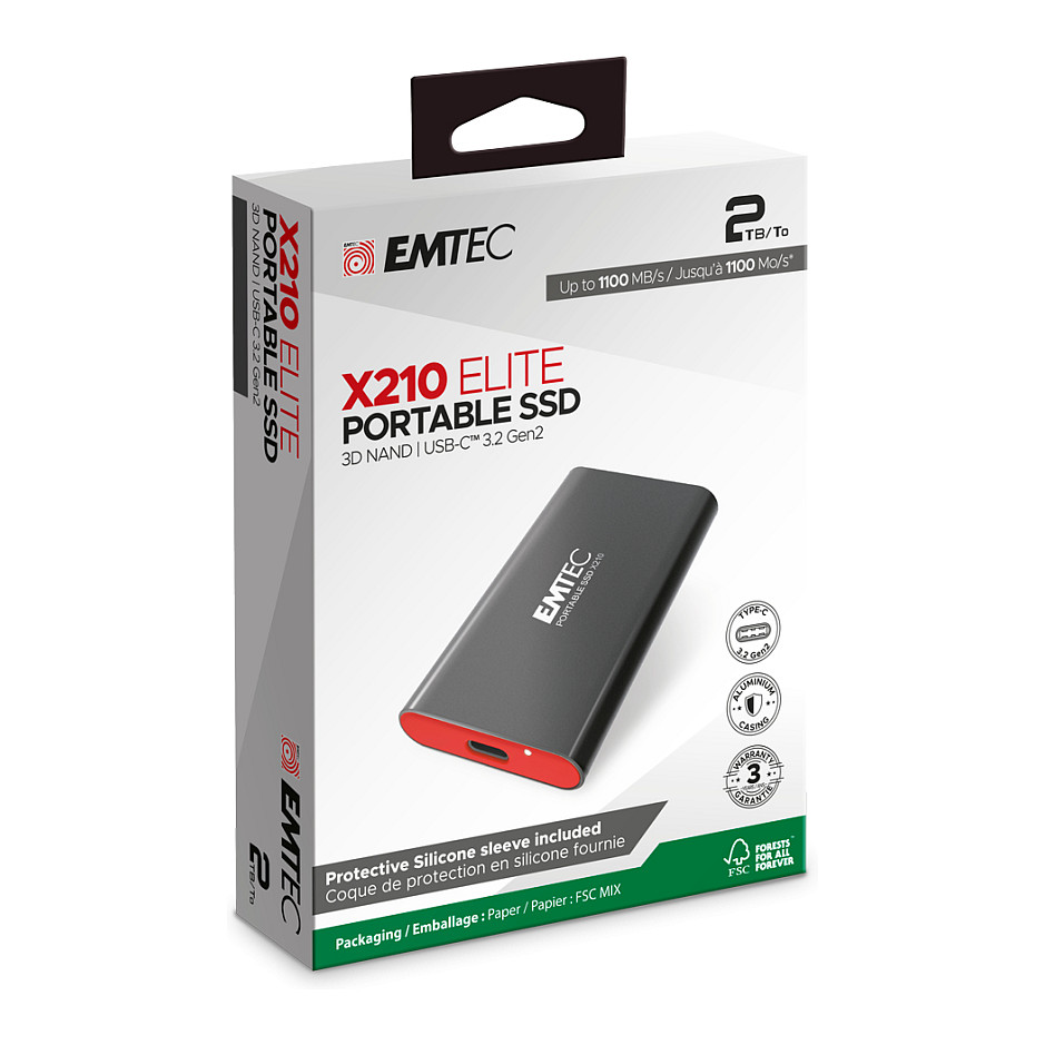 SSD të Jashtme Emtec 2TB / 3.2 Gen2 / X210 - Figura 5
