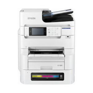 Printer Multifunksional Epson WorkForce Pro EM‑C8101RDWF / 4‑in‑1 – Bardhë