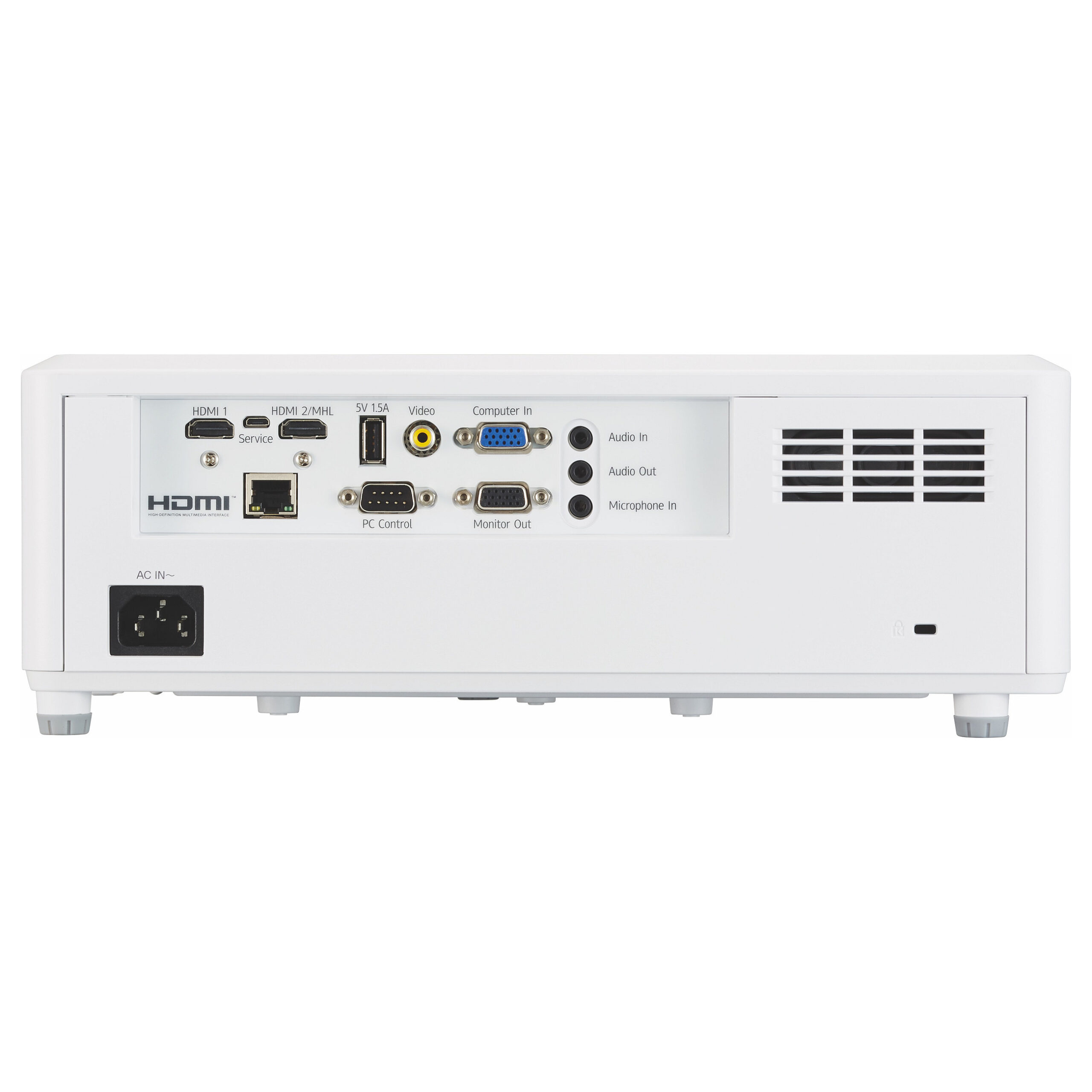 Projektor Ricoh PJ WUL5860 / DLP‑Laser / 4000 ANSI lumens / WUXGA / HDMI+USB+VGA – Bardhë - Figura 4