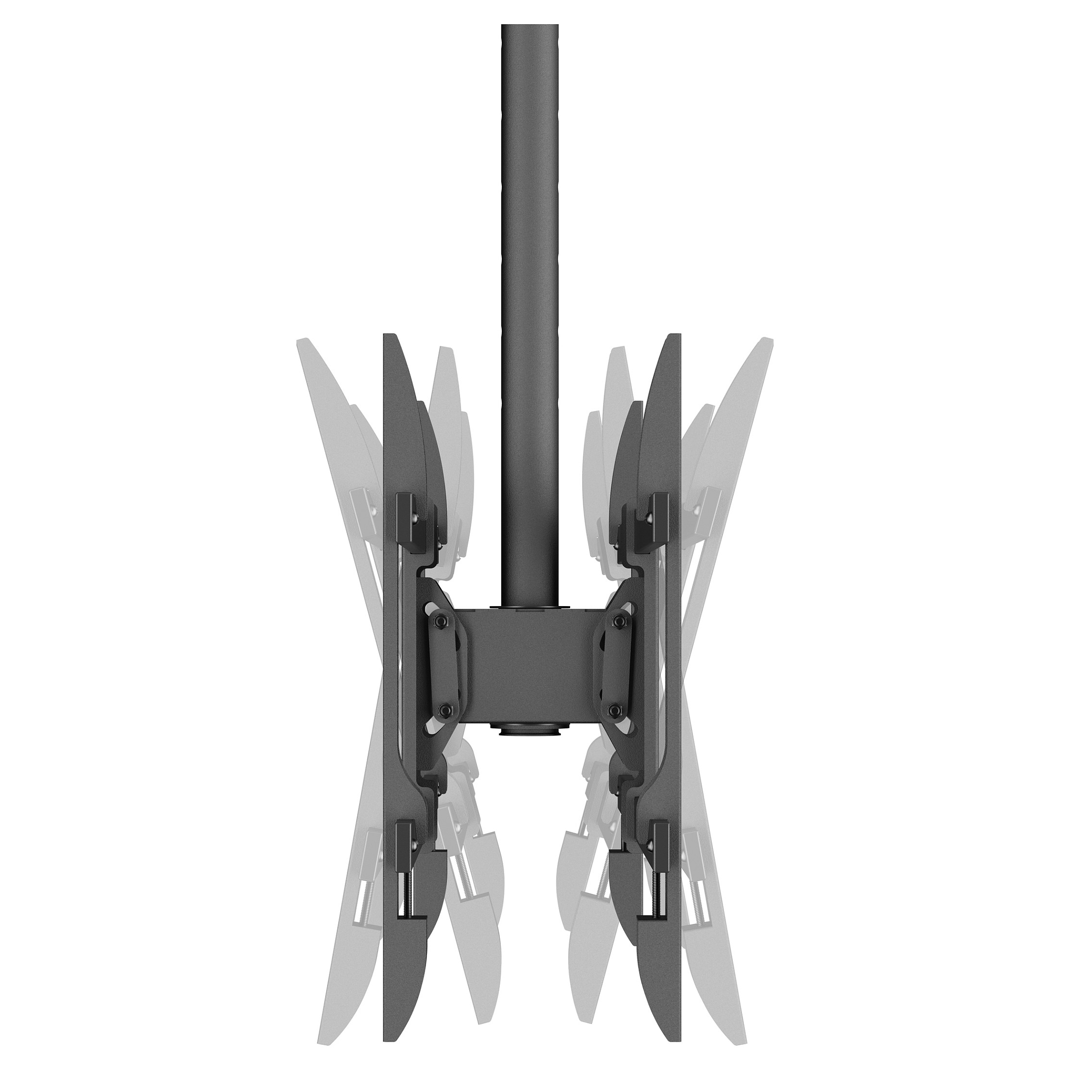 Mbajtëse për TV Equip montim në tavan / për 43”–86” deri 50kg - Figura 4