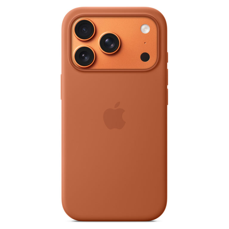 Aksesorë për telefon Silicone Case iPhone 17 Pro with MagSafe - Terracotta