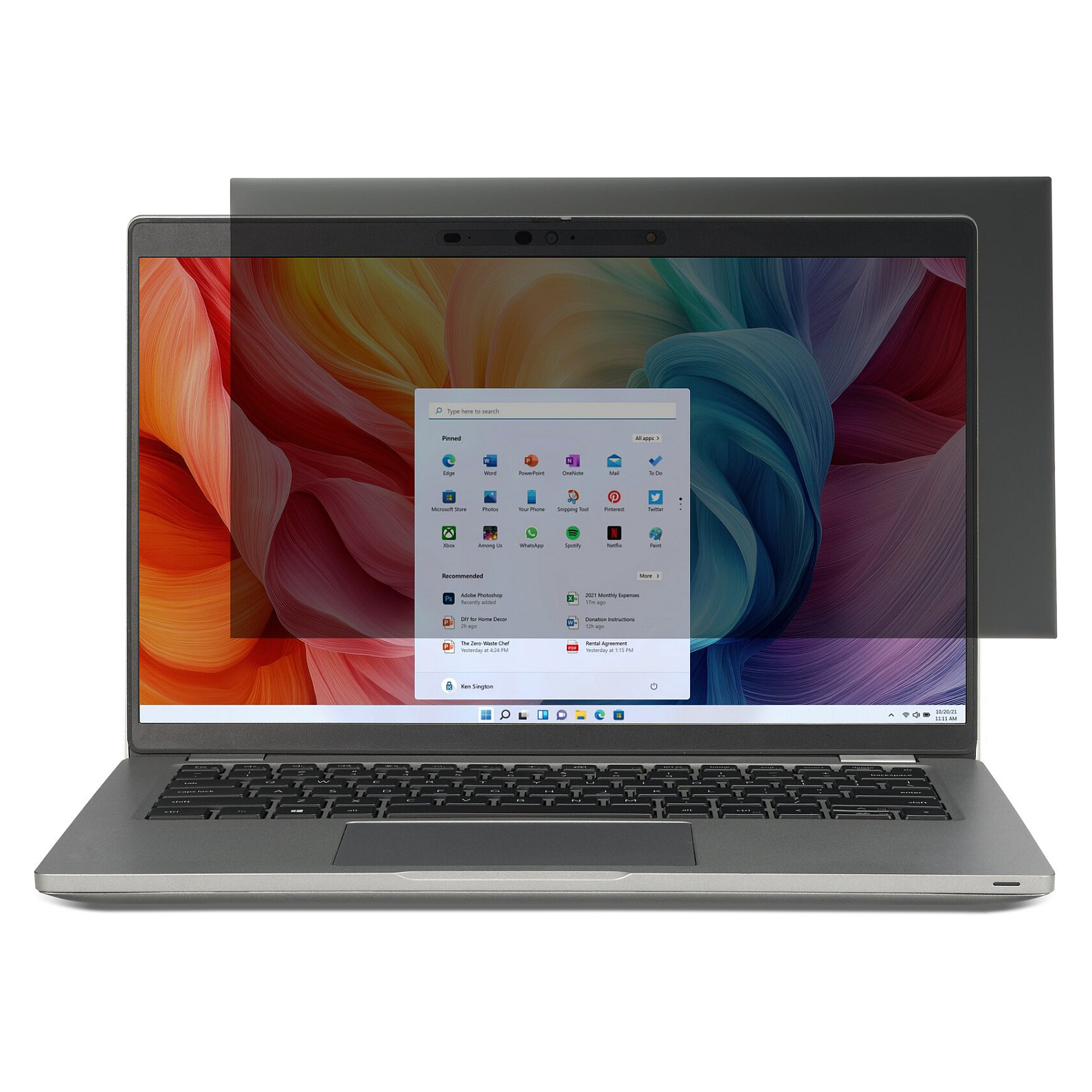 Mbrojtës ekrani Kensington High Clarity Privacy Screen Filter – 16" - Figura 5