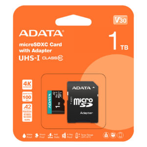 Kartë Memorie SD ADATA Premier Pro microSDXC 1TB UHS-I U3 V30 A2 Class 10
