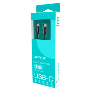 Kabllo ADATA USB-C Plug to  USB-C Plug / 100W / 1m – Zezë 8