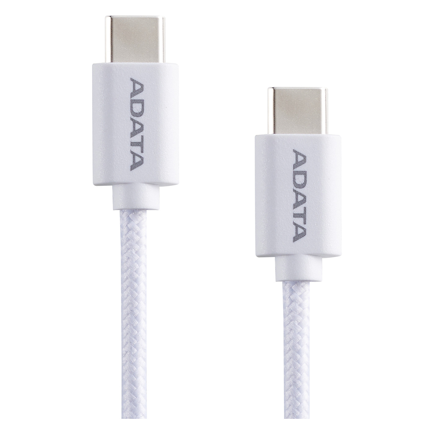 Kabllo ADATA USB-C Plug to USB-C Plug / 100W / 2m - Bardhë