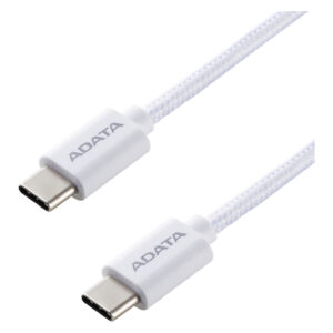 Kabllo ADATA USB-C Plug to  USB-C Plug / 100W / 2m – Bardhë 5