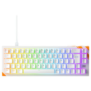 Tastierë Gaming  Cherry K5 PRO TMR Compact Wired / AZERTY - Bardhë
