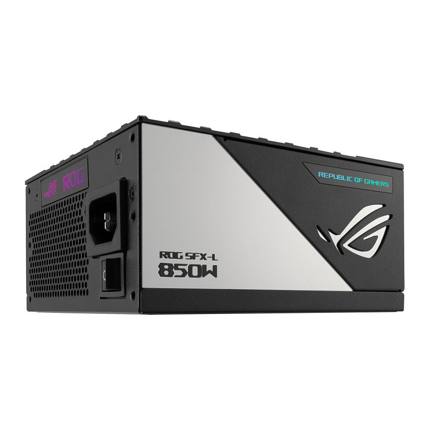 Furnizues Energjie ASUS ROG LOKI SFX‑L / 850W / 80 PLUS Platinum / SFX‑L - Zezë / Argjend - Figura 2