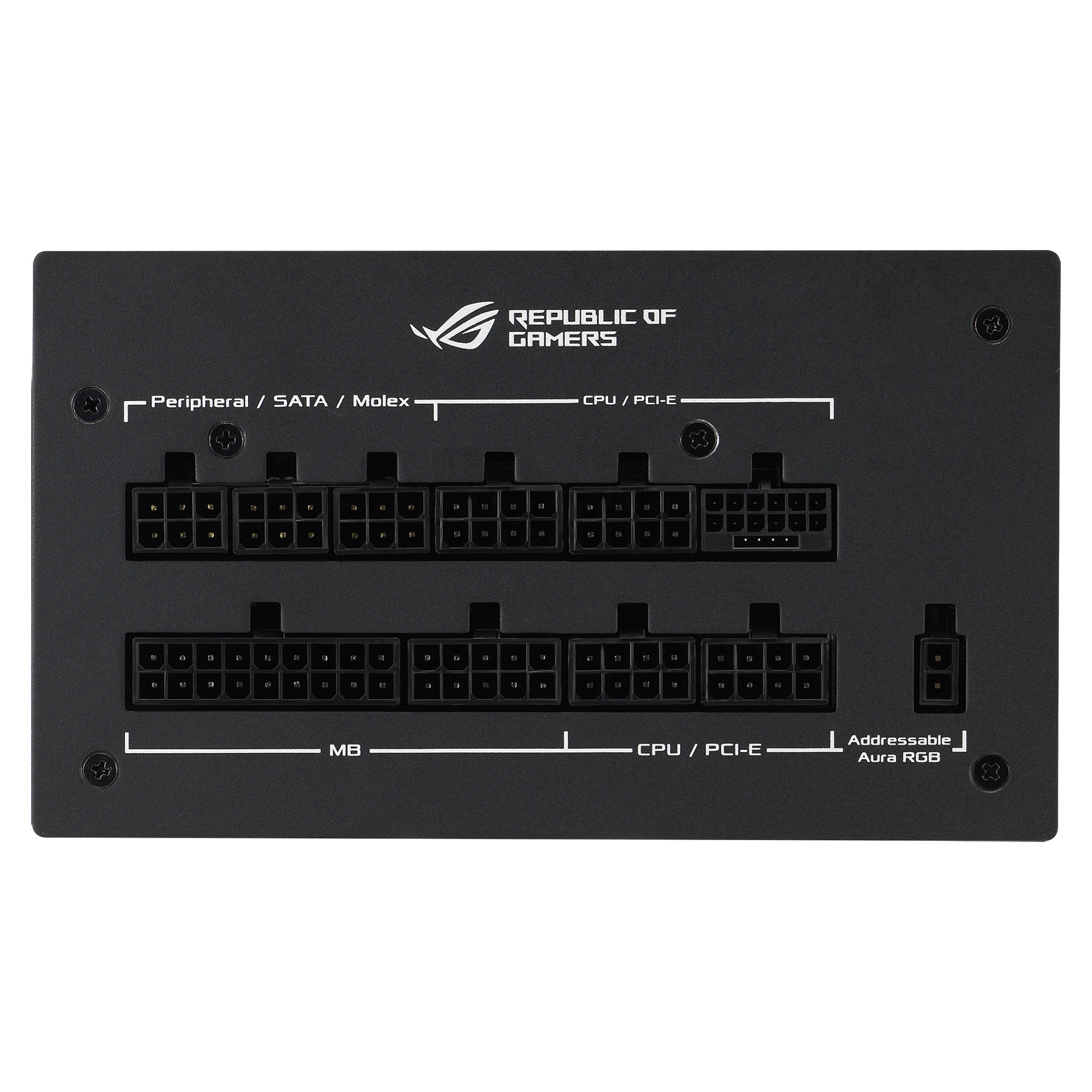 Furnizues Energjie ASUS ROG STRIX Aura Edition / 1200W / 80 PLUS Gold / ATX 3.0 - Zezë - Figura 3