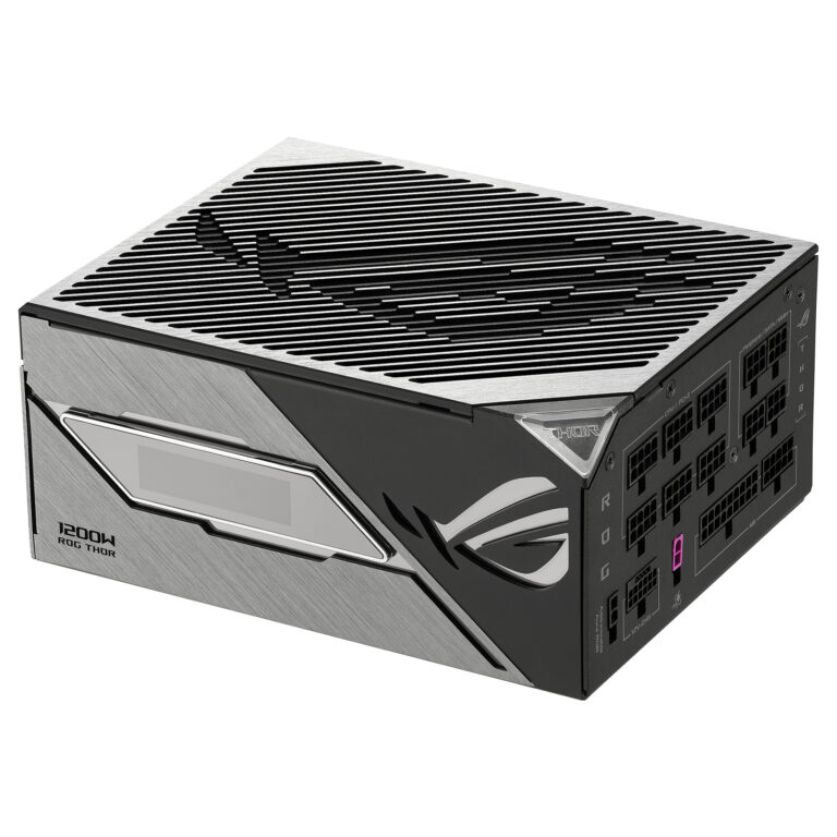 Furnizues Energjie ASUS ROG THOR‑1200P3‑G / 1200W / 80 PLUS Platinum / ATX 3.1 - Zezë