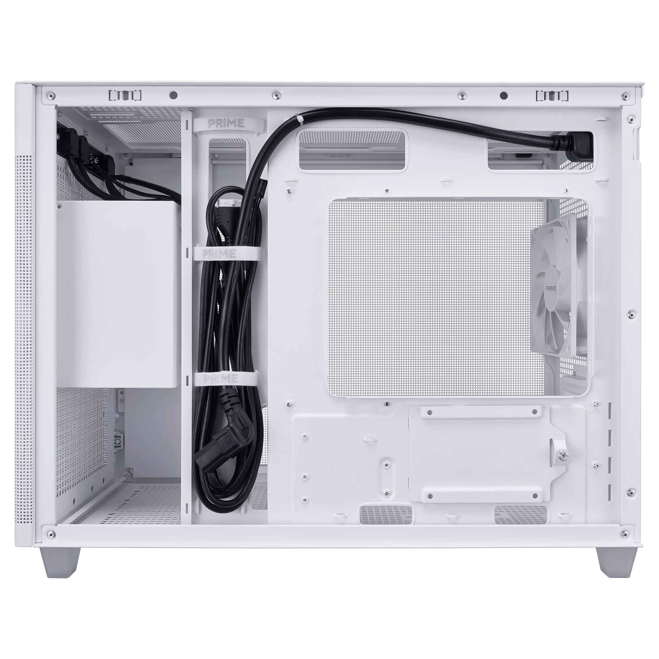 Kasë Asus Prime AP201 Mesh Edition -Bardhë 3