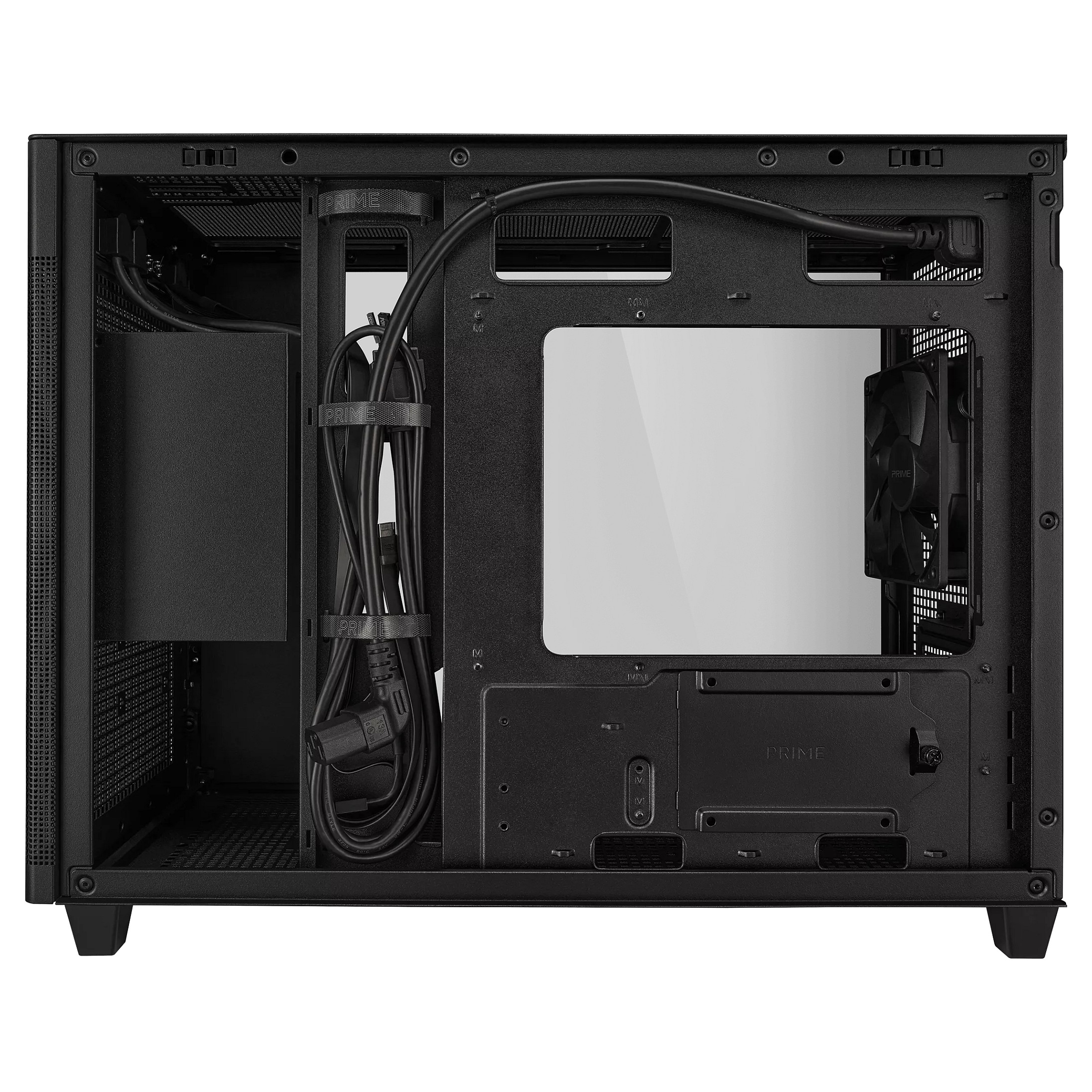 Kasë Asus Prime AP201 TG -Zezë 5