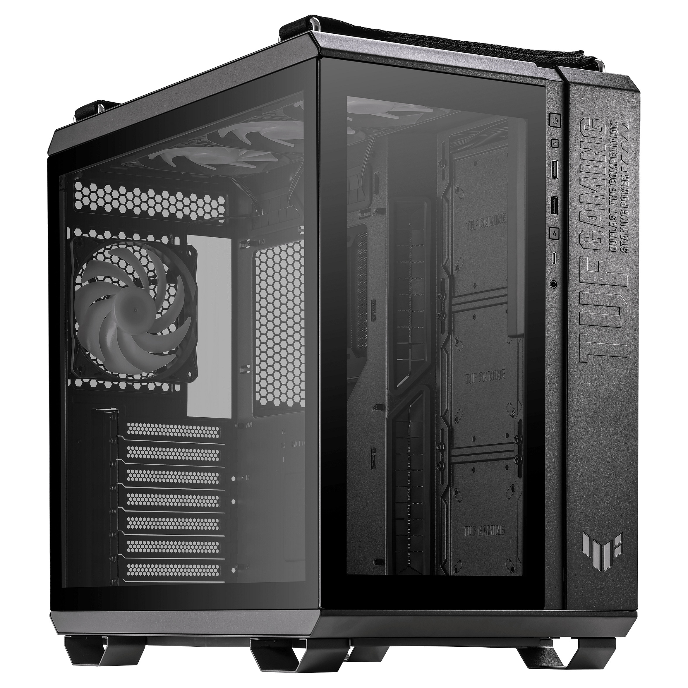 Kasë Asus TUF Gaming GT502 Plus TG ARGB -Zezë - Figura 3