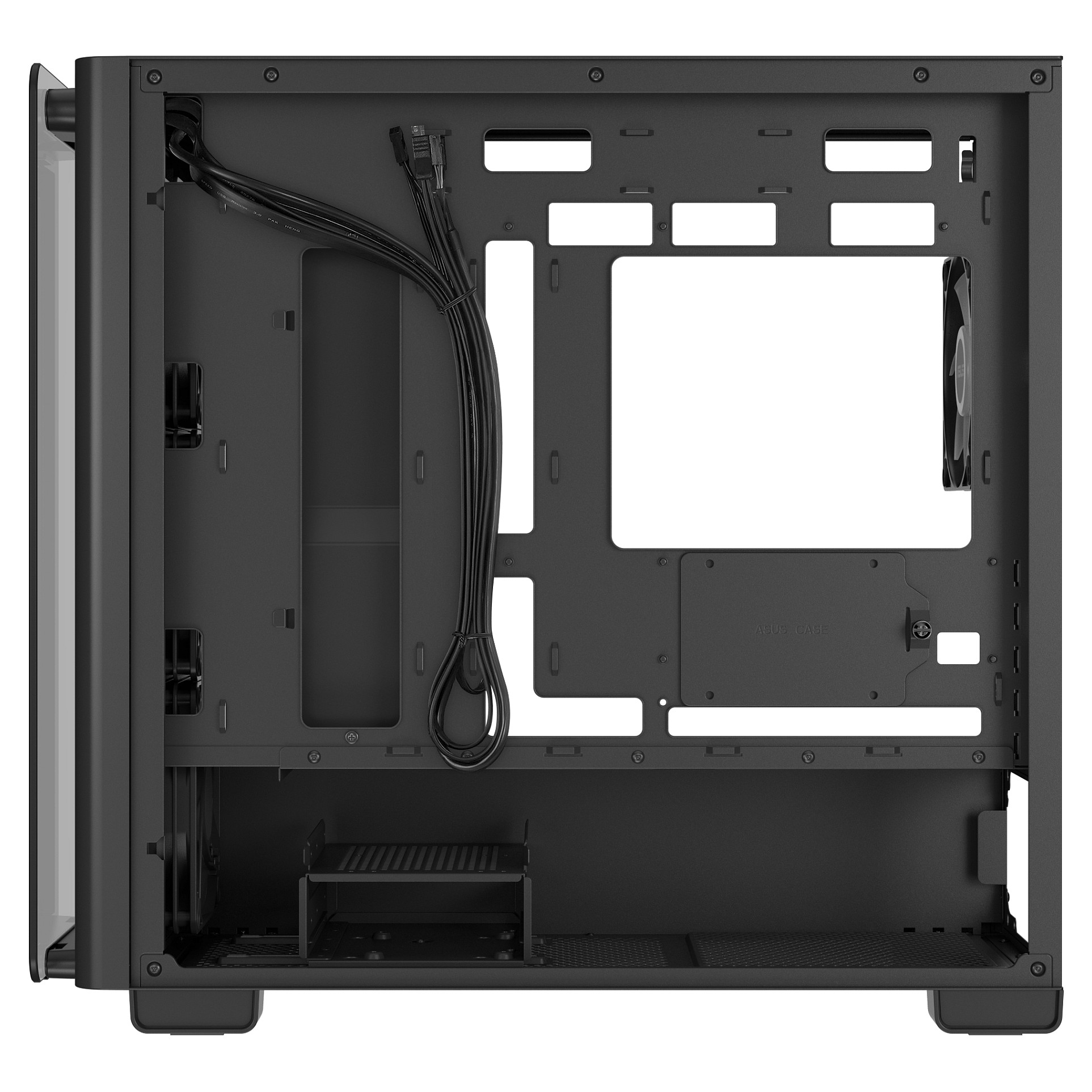 Kasë Asus A23 Plus TG ARGB -Zezë 4
